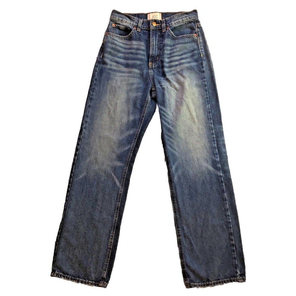 BDG Urban Outfitters Cowboy Jean Womens Sz 26 High Waisted Straight 100% Cotton